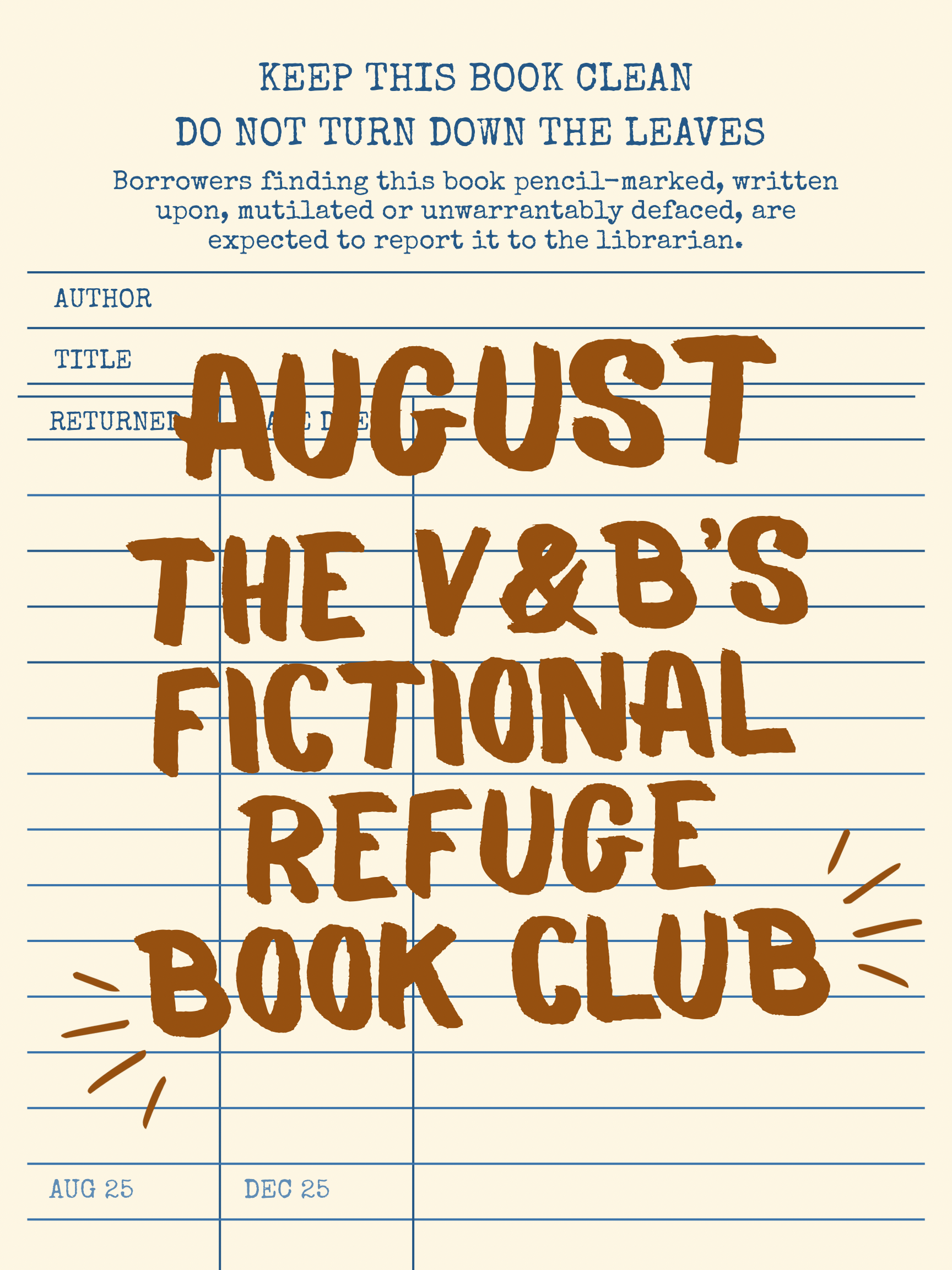 Book Club-August