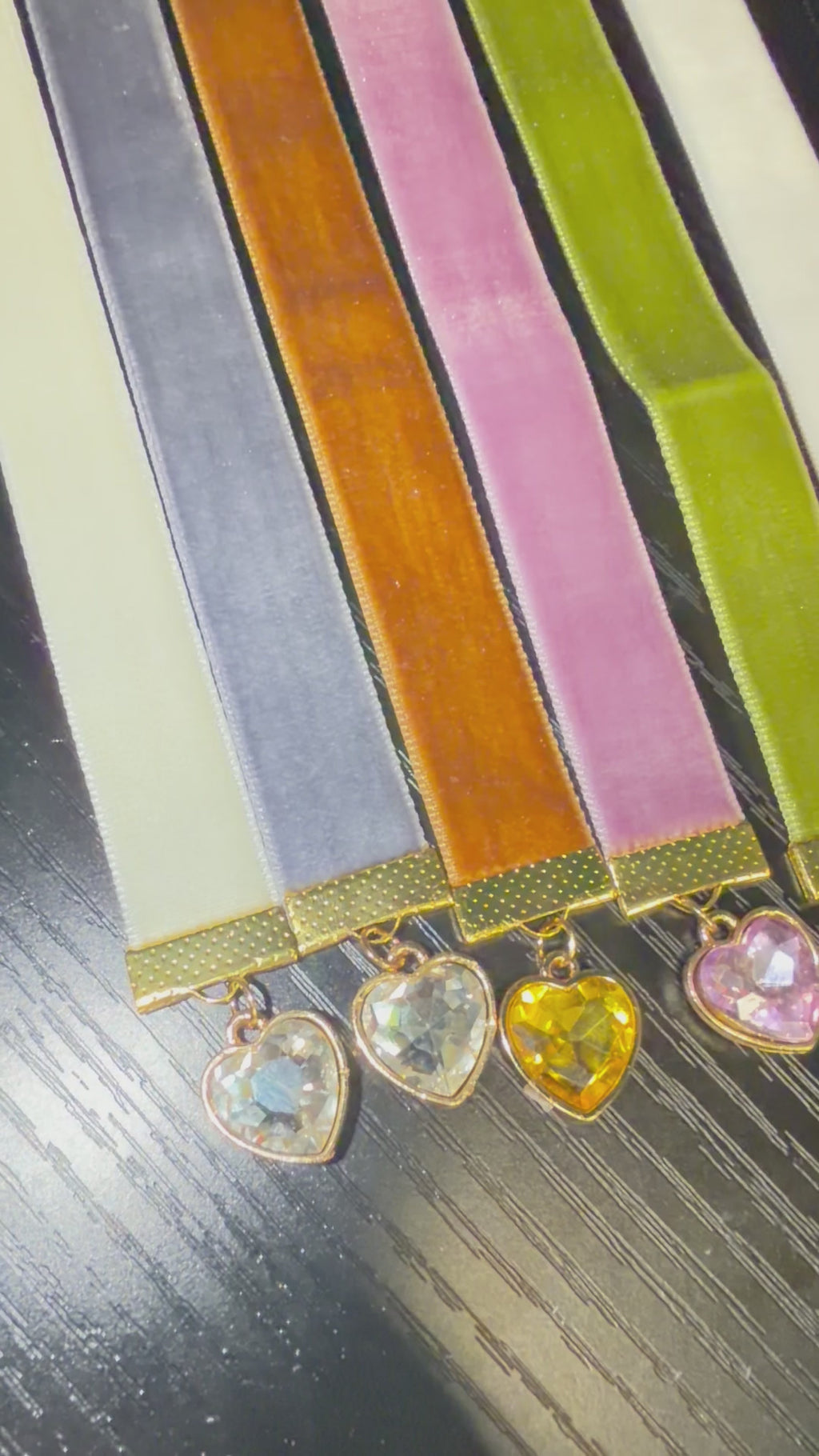 Velvet String Bookmark